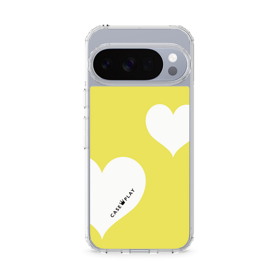 Slim Protection Case［ Two Hearts - Yellow ］