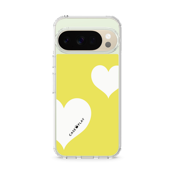 Slim Protection Case［ Two Hearts - Yellow ］