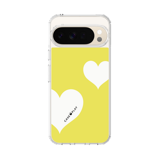 Slim Protection Case［ Two Hearts - Yellow ］