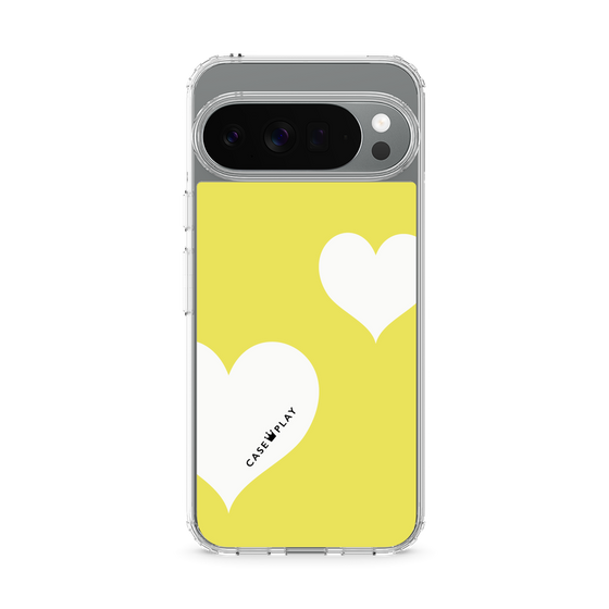Slim Protection Case［ Two Hearts - Yellow ］