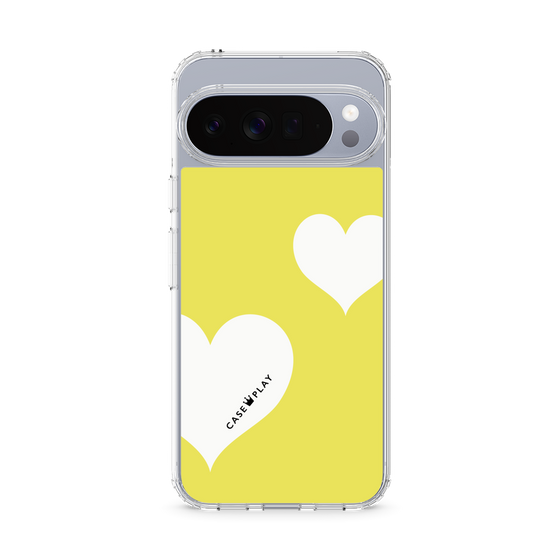 Slim Protection Case［ Two Hearts - Yellow ］