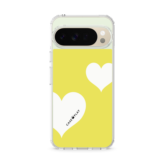 Slim Protection Case［ Two Hearts - Yellow ］
