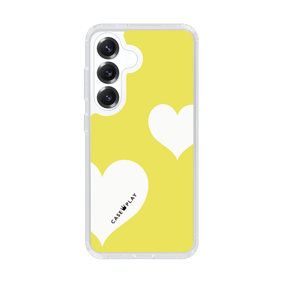 Slim Protection Case［ Two Hearts - Yellow ］
