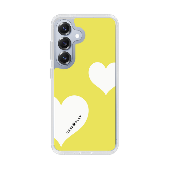 Slim Protection Case［ Two Hearts - Yellow ］