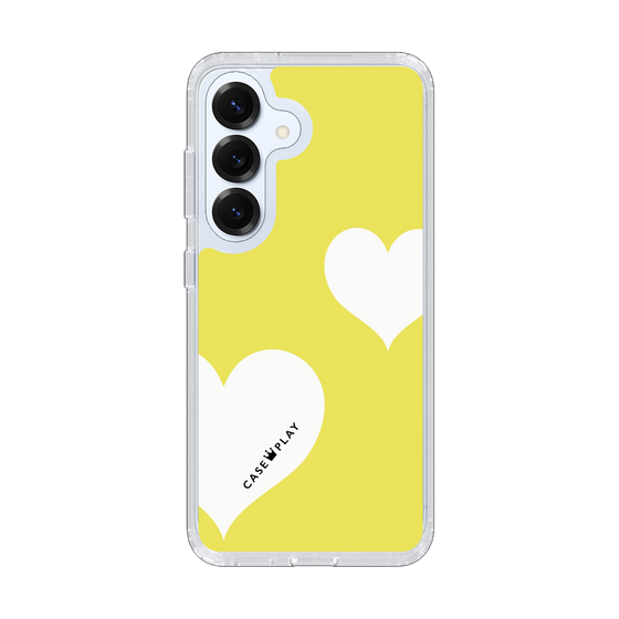 Slim Protection Case［ Two Hearts - Yellow ］
