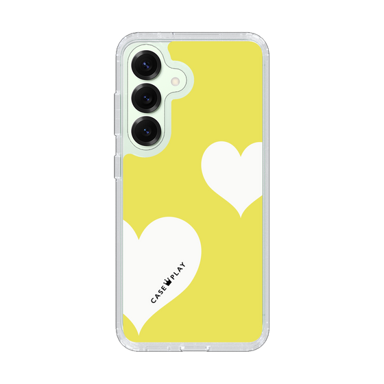 Slim Protection Case［ Two Hearts - Yellow ］