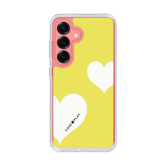 Slim Protection Case［ Two Hearts - Yellow ］