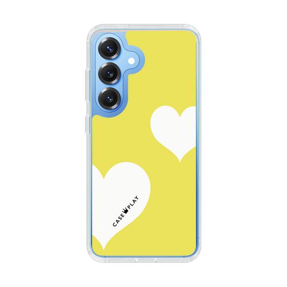 Slim Protection Case［ Two Hearts - Yellow ］