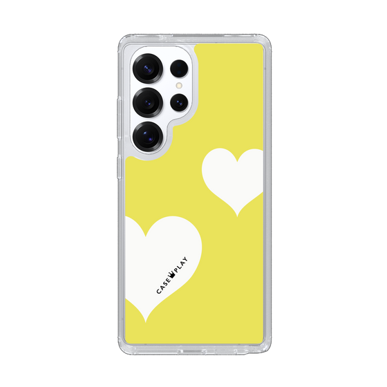 Slim Protection Case［ Two Hearts - Yellow ］