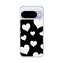 Slim Protection Case［ Dot Hearts - Black ］