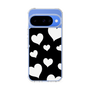 Slim Protection Case［ Dot Hearts - Black ］