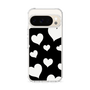 Slim Protection Case［ Dot Hearts - Black ］