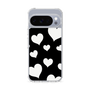 Slim Protection Case［ Dot Hearts - Black ］