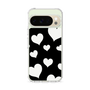 Slim Protection Case［ Dot Hearts - Black ］