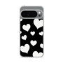 Slim Protection Case［ Dot Hearts - Black ］