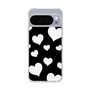 Slim Protection Case［ Dot Hearts - Black ］