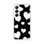 Slim Protection Case［ Dot Hearts - Black ］