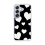 Slim Protection Case［ Dot Hearts - Black ］