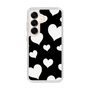 Slim Protection Case［ Dot Hearts - Black ］
