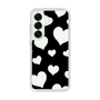 Slim Protection Case［ Dot Hearts - Black ］