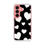 Slim Protection Case［ Dot Hearts - Black ］