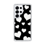 Slim Protection Case［ Dot Hearts - Black ］