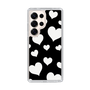 Slim Protection Case［ Dot Hearts - Black ］