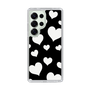 Slim Protection Case［ Dot Hearts - Black ］
