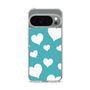 Slim Protection Case［ Dot Hearts - Blue ］