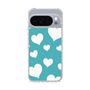 Slim Protection Case［ Dot Hearts - Blue ］