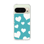 Slim Protection Case［ Dot Hearts - Blue ］