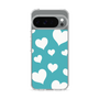 Slim Protection Case［ Dot Hearts - Blue ］