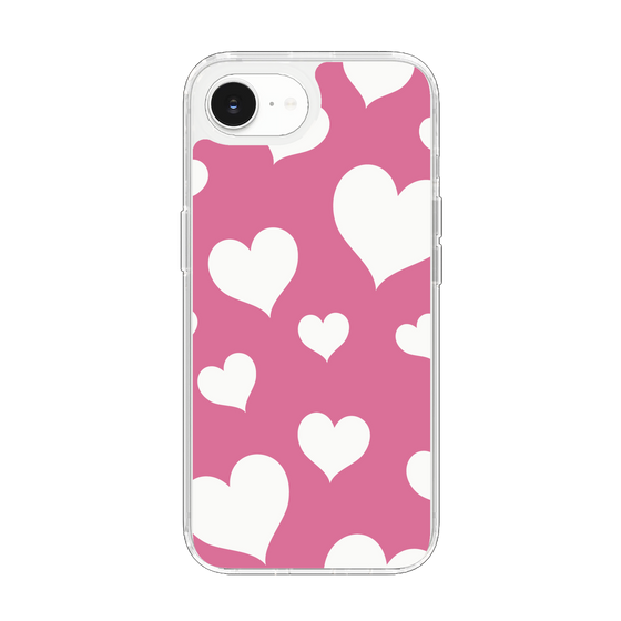 Slim Protection Case［ Dot Hearts - Pink ］