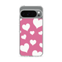 Slim Protection Case［ Dot Hearts - Pink ］