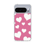 Slim Protection Case［ Dot Hearts - Pink ］