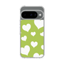 Slim Protection Case［ Dot Hearts - Green ］