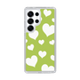 Slim Protection Case［ Dot Hearts - Green ］