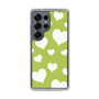 Slim Protection Case［ Dot Hearts - Green ］