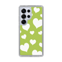 Slim Protection Case［ Dot Hearts - Green ］