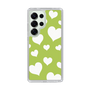 Slim Protection Case［ Dot Hearts - Green ］