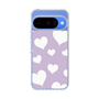 Slim Protection Case［ Dot Hearts - Purple ］