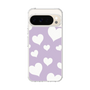 Slim Protection Case［ Dot Hearts - Purple ］