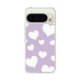 Slim Protection Case［ Dot Hearts - Purple ］