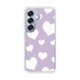 Slim Protection Case［ Dot Hearts - Purple ］