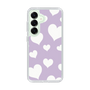 Slim Protection Case［ Dot Hearts - Purple ］
