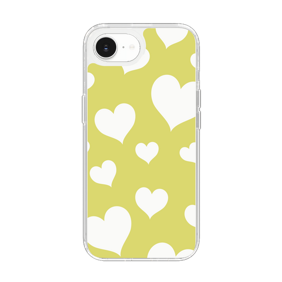 Slim Protection Case［ Dot Hearts - Yellow ］