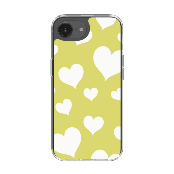 Slim Protection Case［ Dot Hearts - Yellow ］