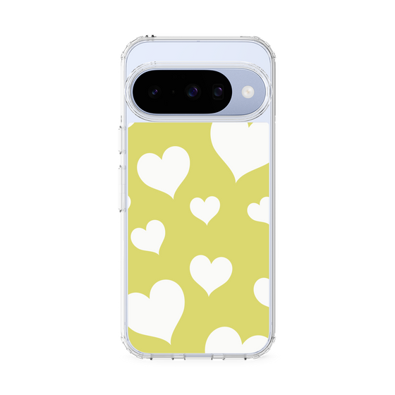 Slim Protection Case［ Dot Hearts - Yellow ］