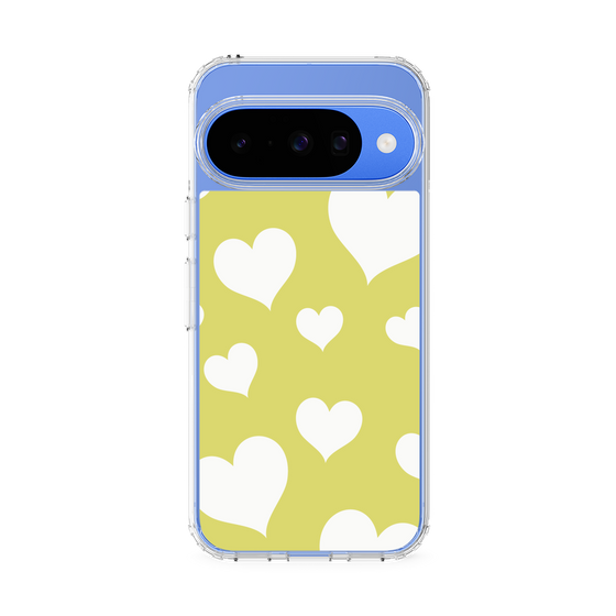 Slim Protection Case［ Dot Hearts - Yellow ］