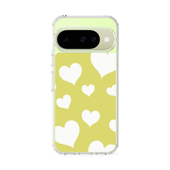 Slim Protection Case［ Dot Hearts - Yellow ］